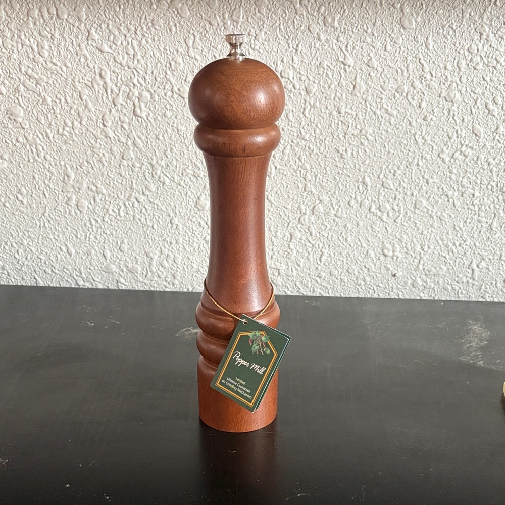 Wooden Pepper Mill